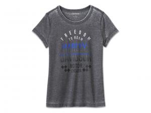 Women's Racing Graphic Tee Black 96485-24VW