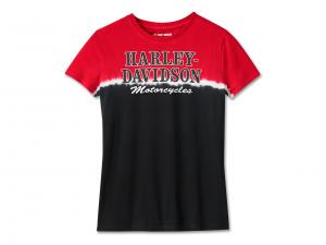 T-Shirt "Red Handed Dip Dye" 96588-24VW