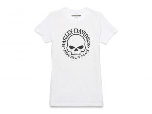 T-Shirt "Skull Graphic White" 99155-22VW