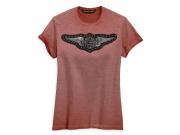 T-Shirt "STUDDED WING RED" 99275-19VW