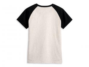 T-Shirt "United Raglan V-Neck - Cloud Dancer"_1