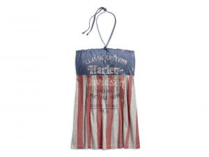 STARS & STRIPES AMERICANA HALTER TOP_1