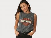 Tank-Top "Chrome Warrior Vintage Wash Muscle - Dark Grey"_2