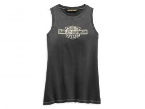 Tank-Top "DISTRESSED LOGO BLACK" 99254-19VW