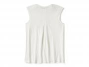Tank-Top "Essential Arched Font Cap Sleeve White"_1