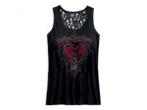 Tank-Top "HEARTS & SERPENTS" 96309-19VW