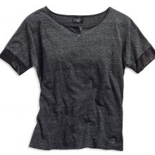 Top "Faux Leather Accent Top" 96136-15VW