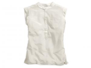 Top "Sheer Sleeveless White" 96140-15VW