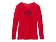 Pyjama-Set "Bar & Shield Plaid Long Sleeve Red"_1