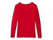 Pyjama-Set "Bar & Shield Plaid Long Sleeve Red"_2