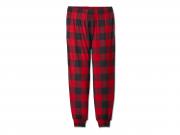 Pyjama-Set "Bar & Shield Plaid Long Sleeve Red"_3