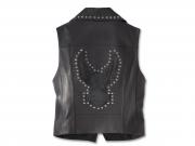 Lederweste "Classic Eagle Studded"_1