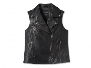 Women's Eclipse Leather Vest 98024-23VW