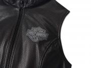 Lederweste "Factory Perforated"_2