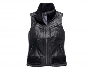 FAWNRIDGE LEATHER VEST 97029-19VW