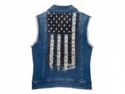 Weste "FLAG DENIM"_1