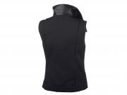 Weste "LEATHER & COMPRESSION KNIT"_1