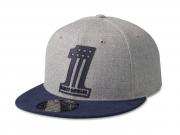 #1 Logo Adjustable Cap Heather Grey 97784-23VM