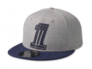 #1 Logo Adjustable Cap Heather Grey 97784-23VM