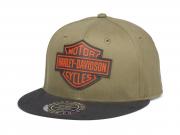 Baseballmütze "B&S Woven Green" 99402-22VM
