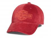 Bar & Shield Corduroy Cap - Red 97616-23VM