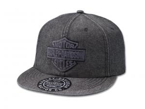 Baseballmütze "Bar & Shield Denim Snapback Cap Black" 97734-23VM