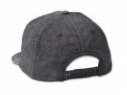 Baseballmütze "Bar & Shield Denim Snapback Cap Black"_1