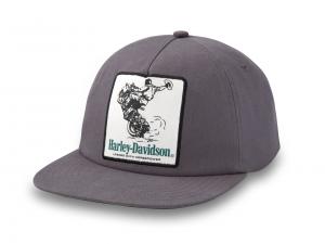 Baseballmütze "Cowboy 5-Panel Strapback Grey" 97652-25VM