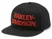 Lightning Eagle Panhead Fitted Cap Black 97787-25VM