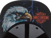 Baseballmütze "Lightning Eagle Panhead Fitted Cap Black"_2