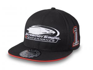 Baseballmütze "Screamin' Eagle Fitted Black" 97718-24VM