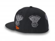 Baseballmütze "V-Twin Engine 59FIFTY Black"_1
