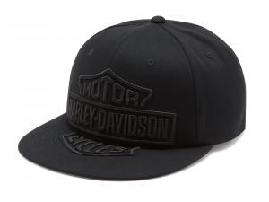 Oversized Bar & Shield Panhead Fitted Hat 97718-25VM