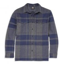 Hemd/Jacke "Cursive Font Large Plaid Shirt Jacket" 96158-22VM