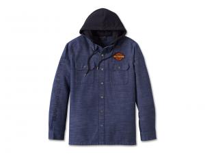 Men's Whiplash Hooded Shirt Jacket 96876-23VM