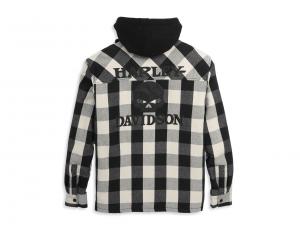 Hemd/Jacke "Willie G Skull Hoodie Buffalo Check"_1