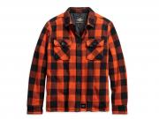 Hemdjacke "Vintage Plaid Slim Fit" 96262-21VH