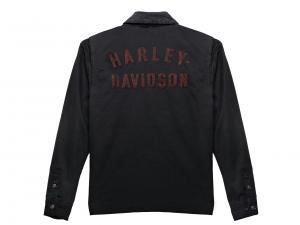 Jacke "Forever Harley Canvas - Black"_1