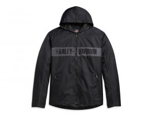 Jacke "HOODED STRIPE GREY" 97432-21VM
