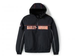 Men's Idyll Windproof Soft Shell Jacket Black 97415-25VM