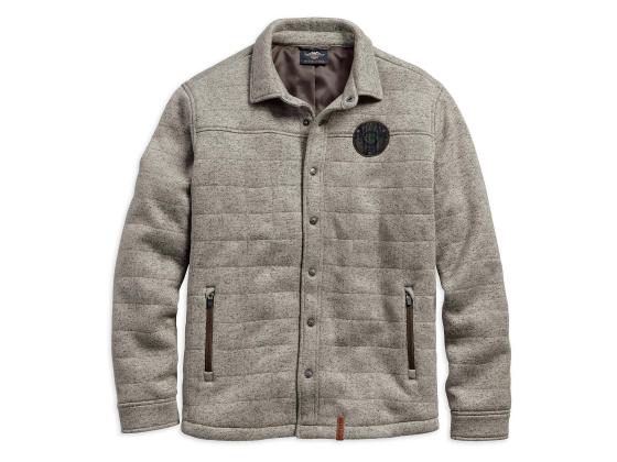 QUILTED SHIRT JACKET 96581 19VM Seasonal Goods House of Flames Harley Davidson