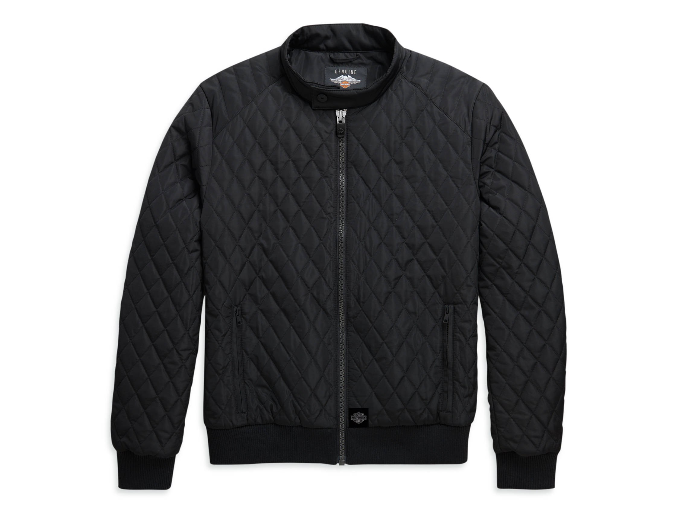Bomber quilted jacket mens 2025