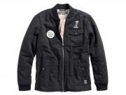 QUILTED CANVAS SLIM FIT JACKET 97472-19VM