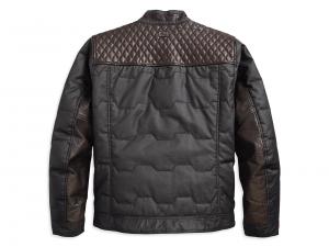 Jacke "QUILTED LEATHER ACCENT"_1