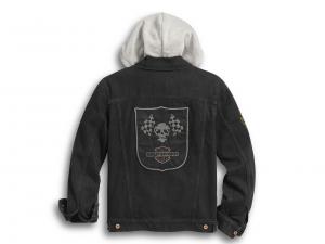 Jacke "SKULL FLAG DENIM SLIM FIT"_1