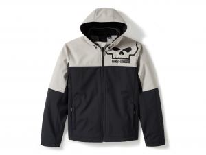 Willie G Skull Water Repellent Softshell Jacket 99058-25VM