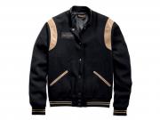 WINGED LOGO SLIM FIT VARSITY JACKET 97490-19VM