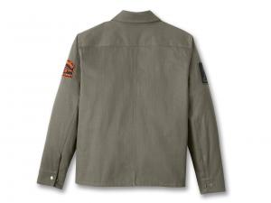 Jacke "Working Man Overshirt Green"_1