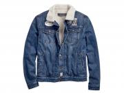 Jeansjacke "SHERPA FLEECE DENIM SLIM FIT" 96600-19VM