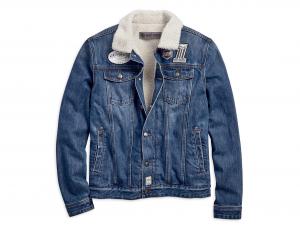 Jeansjacke "SHERPA FLEECE DENIM SLIM FIT" 96600-19VM